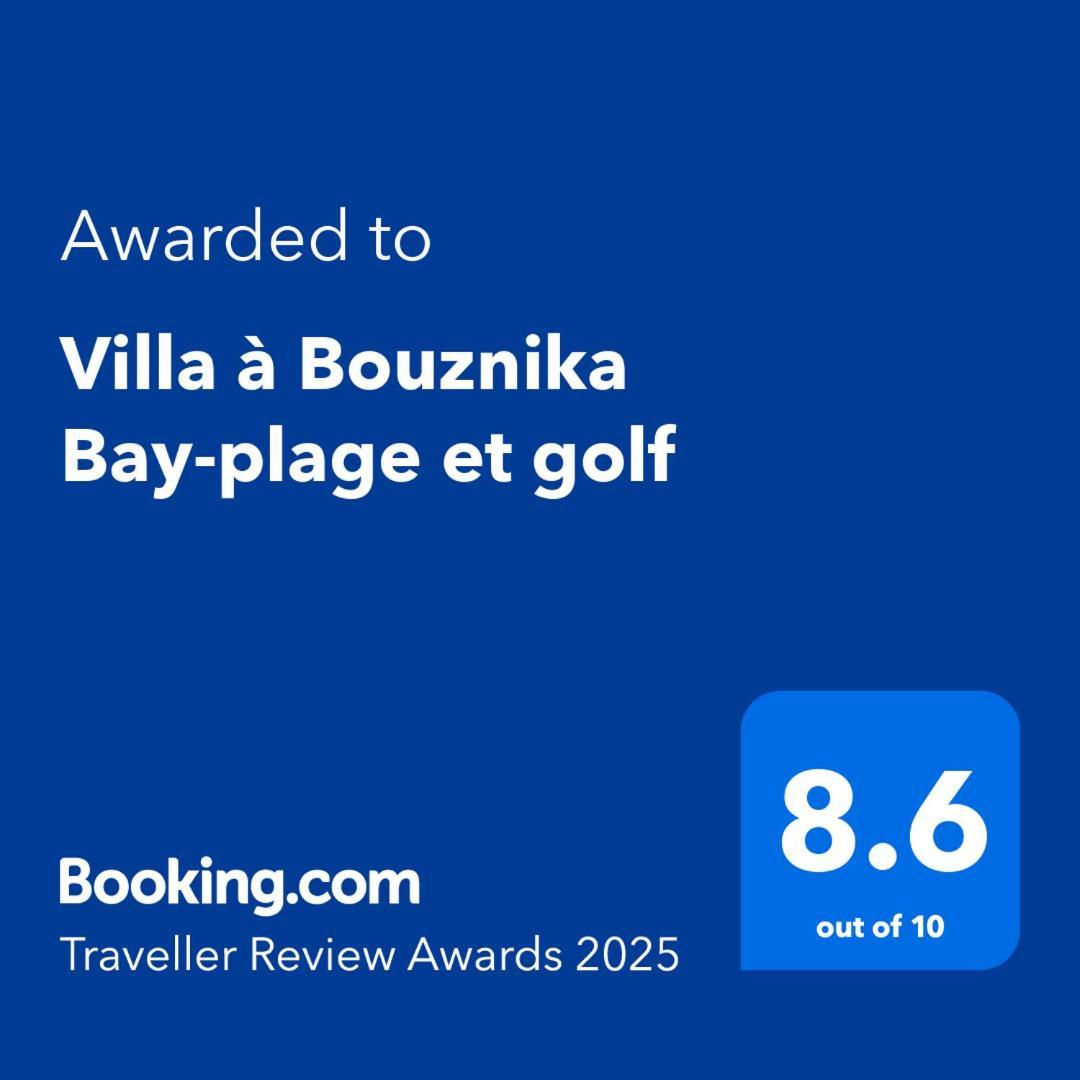 Villa à Bouznika Bay-plage et golf Buitenkant foto